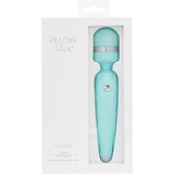 Pillow Talk Cheeky Vibrating Massage Wand in Teal Massage Wand - Tophatter Daily Deals