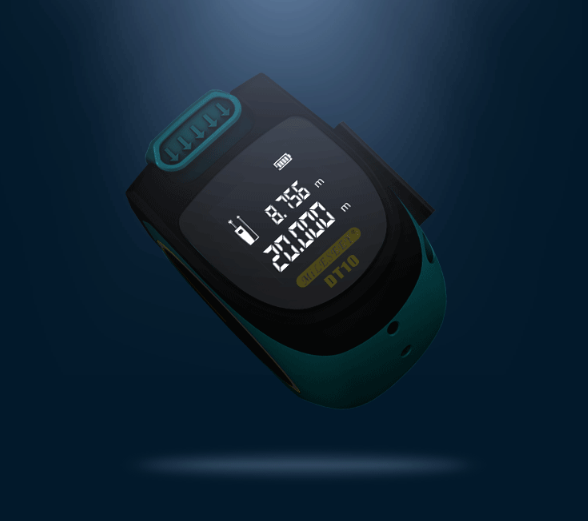 2 In 1 Laser Tape Measure Tool Electronic Distance 0 - Tophatter Daily Deals