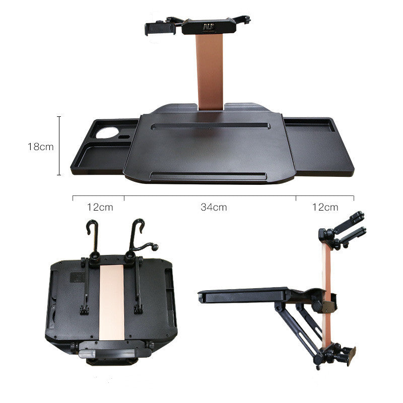 Back Seat Writing Desk Laptop Stand Car Desk 0 - Tophatter Daily Deals