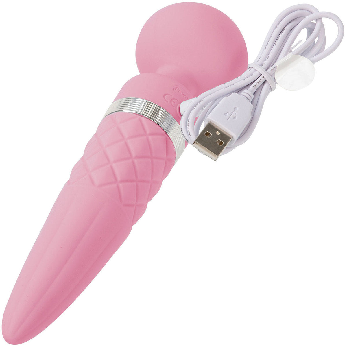 Pillow Talk Sultry Massage Wand Vibrator in Pink Massage Wand - Tophatter Daily Deals