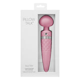 Pillow Talk Sultry Massage Wand Vibrator in Pink Massage Wand - Tophatter Daily Deals