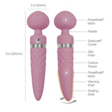 Pillow Talk Sultry Massage Wand Vibrator in Pink Massage Wand - Tophatter Daily Deals