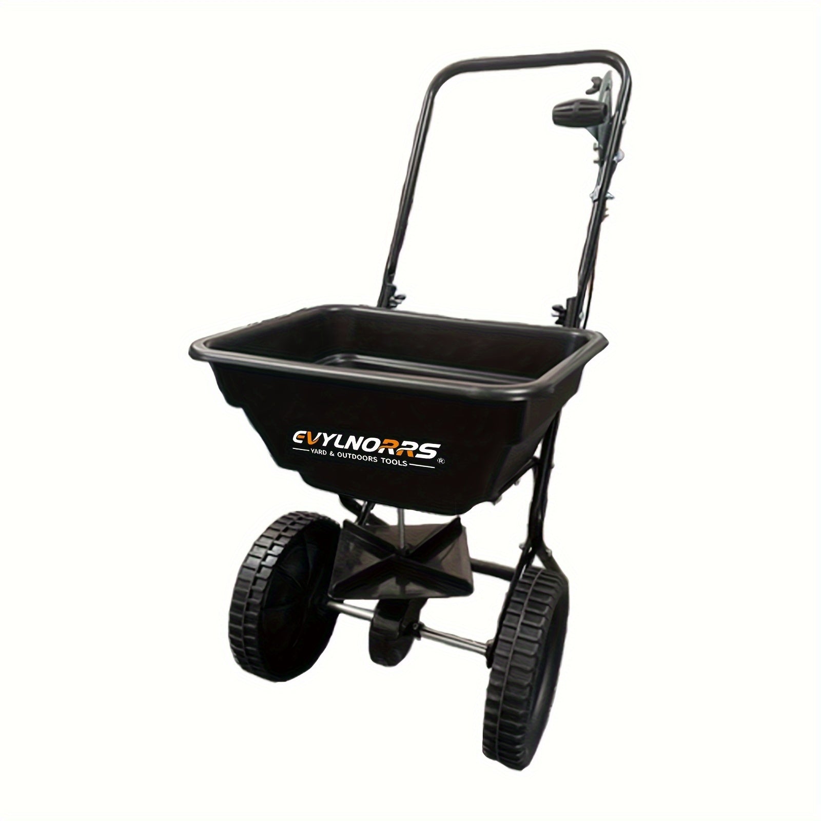 Broadcast Seed Spreader Walk-Behind Fertilizer Gardening Tools - Tophatter Daily Deals