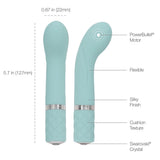 Pillow Talk Racy Mini G-Spot Vibrator in Teal Vibrator - Tophatter Daily Deals