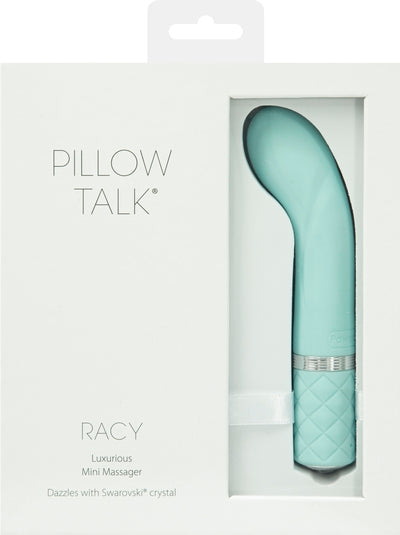 Pillow Talk Racy Teal Mini Vibrator for Pleasure > Sex Toys For Ladies > G-Spot Vibrators - Tophatter Daily Deals