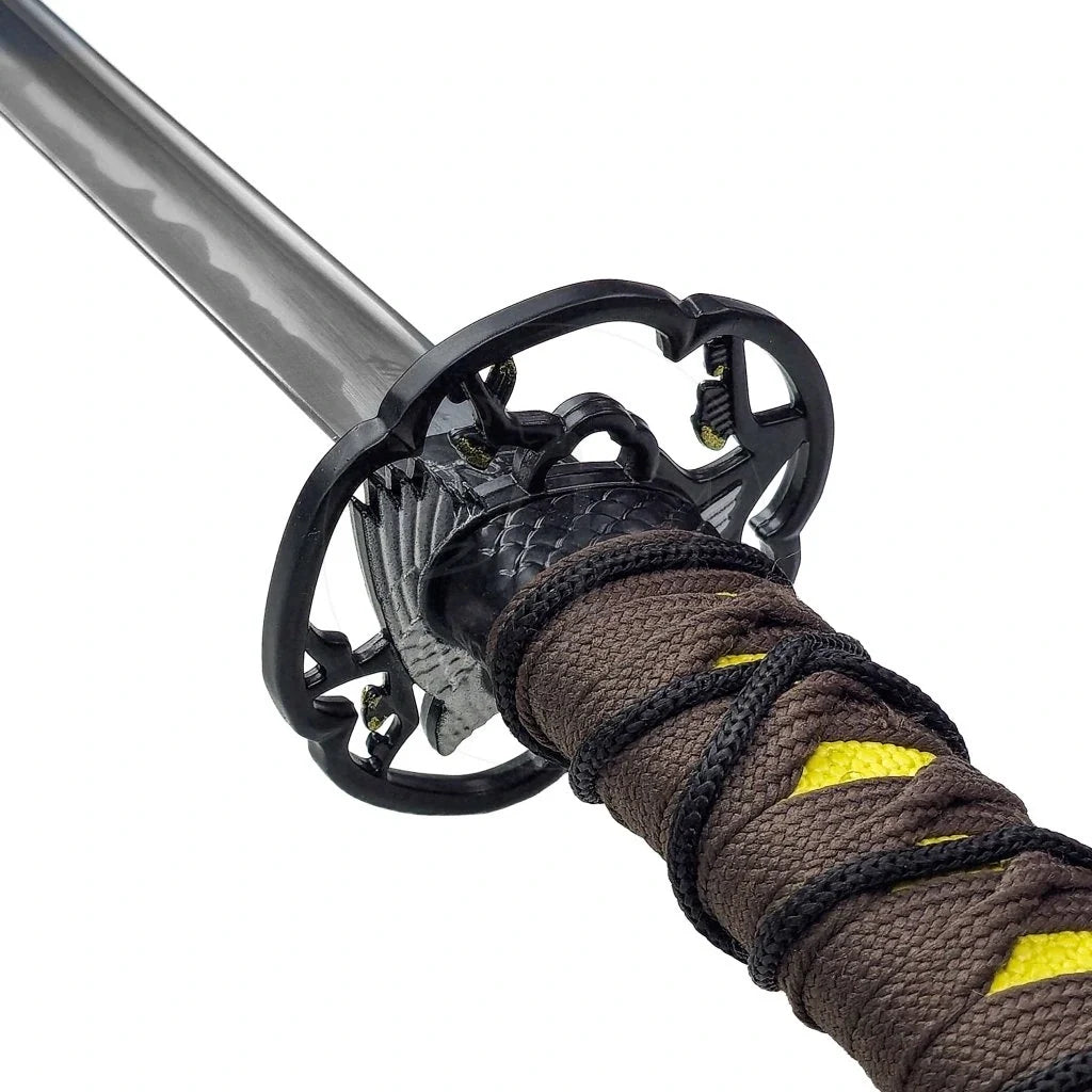 Ghost of Yotei - Hawks Talon Display (Straight) Katana (Game Brown Version) Katana - Tophatter Daily Deals