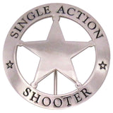 Single Action Shooter Badge - Tophatter's Weapons'N'Deals Collector Badges - Tophatter Daily Deals