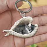 Acrylic Creative Cute Dog Animal Keychain Cat 7 - Tophatter Daily Deals