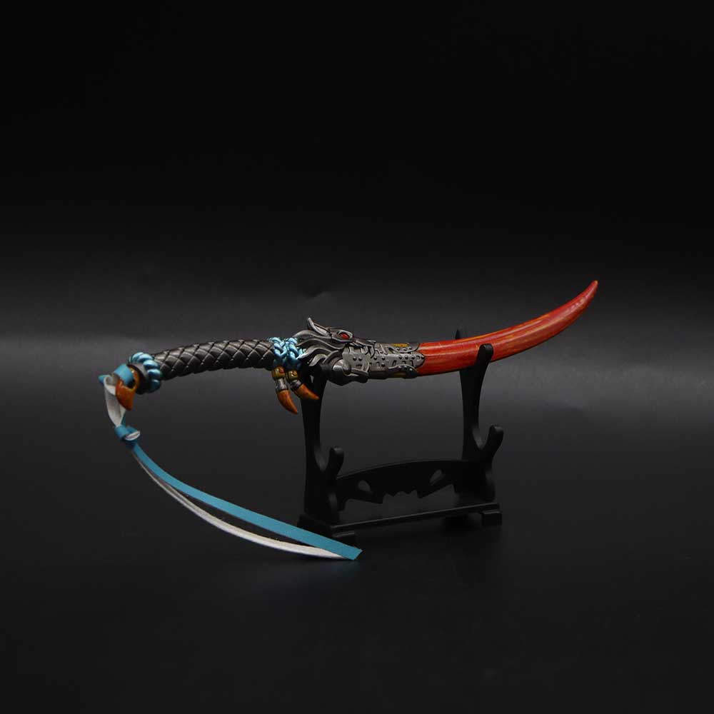 Red Bone Dagger With Display Holder - Tophatter Daily Deals