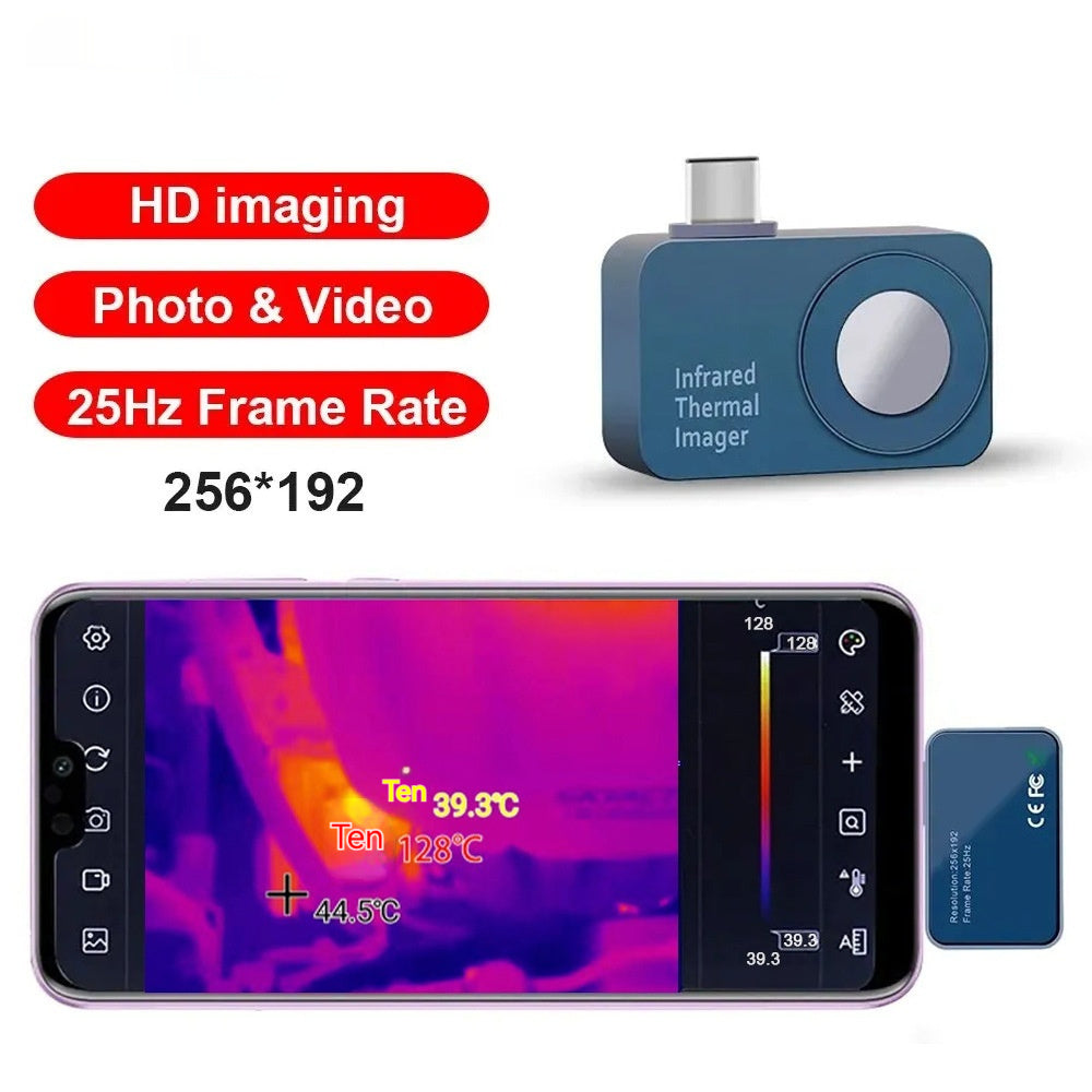 Android Plug-in Thermal Imaging Camera T7 0 - Tophatter Daily Deals