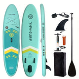 Surfboard Set with Paddle Board and Accessories Paddleboards - Tophatter Daily Deals