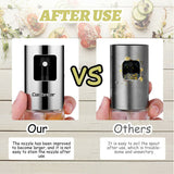 2PCS Stainless Oil Sprayer Cooking Mister Spray Fine Bottle Kitchen Tool UK 5 - Tophatter Daily Deals