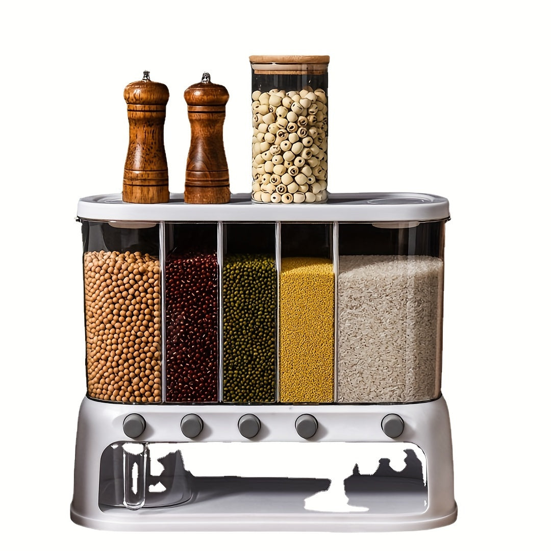 Kitchen Storage Container with Dividers Storage & Organisation - Tophatter Daily Deals