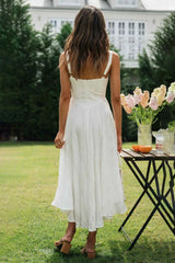 Square Neck Wide Strap Cami Dress Casual Dresses - Tophatter Daily Deals