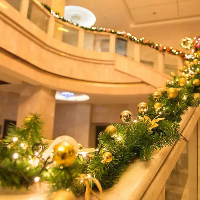 2.7 Meter Christmas Rattan Garland Decorative Christmas Decorations - Tophatter Daily Deals
