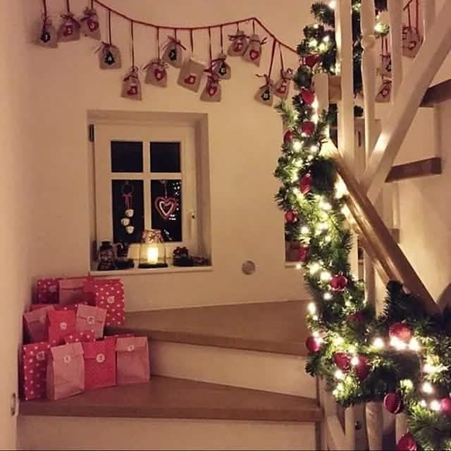 2.7 Meter Christmas Rattan Garland Decorative Christmas Decorations - Tophatter Daily Deals