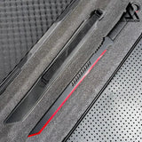 27'' Ninja Sword TANTO BLADE Machete FullTang(US ONLY）-GS64 Red Pocket Knives - Tophatter Daily Deals