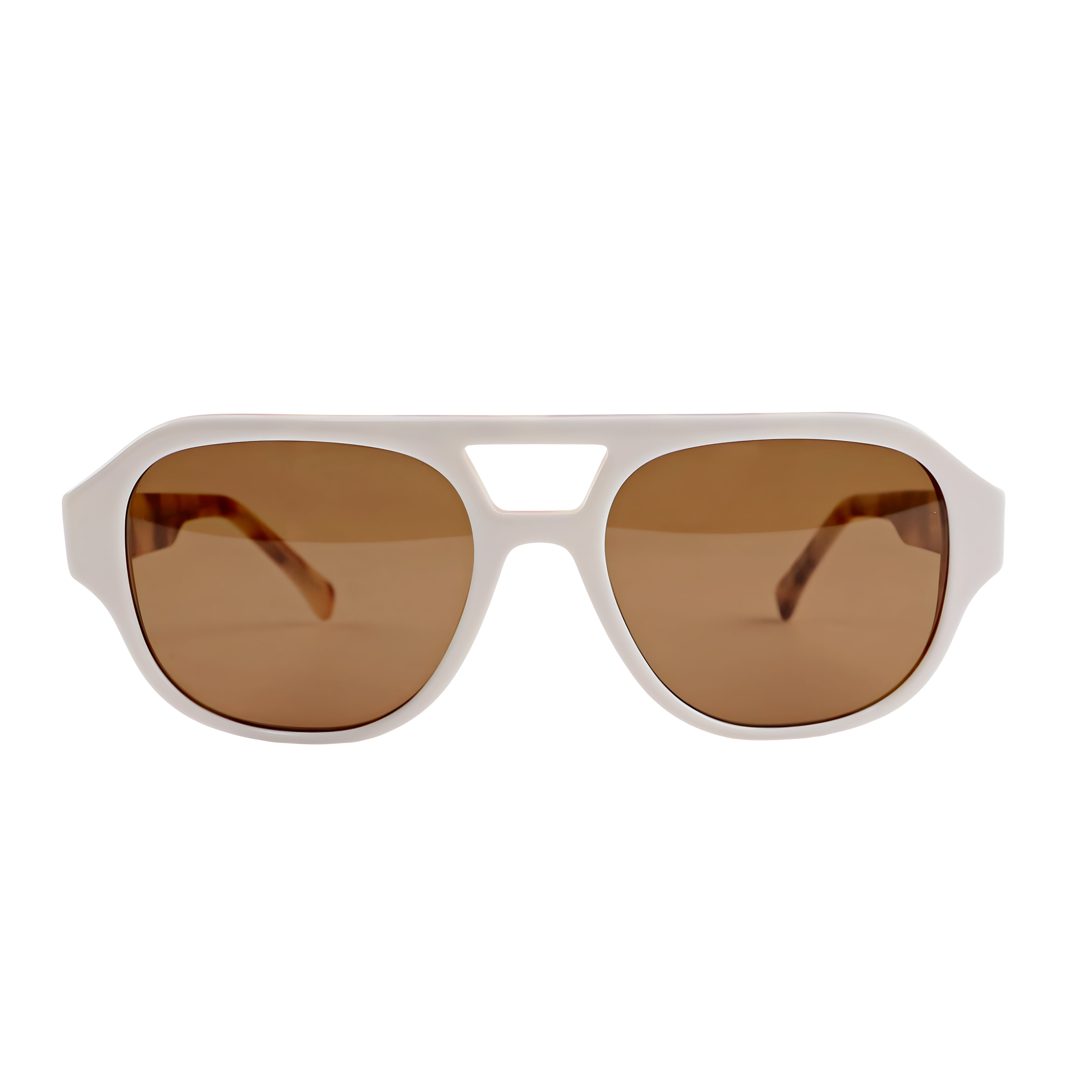 Perry / Cream + Tort by East x East Sunglasses - Tophatter Daily Deals