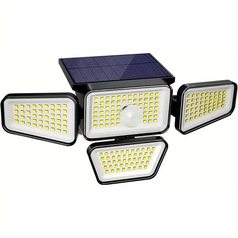 270 LED Solar Garden Outdoor Lights 1-Piece Solar Outdoor Lights - Tophatter Daily Deals