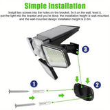 270 LED Solar Garden Outdoor Lights Solar Outdoor Lights - Tophatter Daily Deals