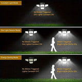 270 LED Solar Garden Outdoor Lights Solar Outdoor Lights - Tophatter Daily Deals