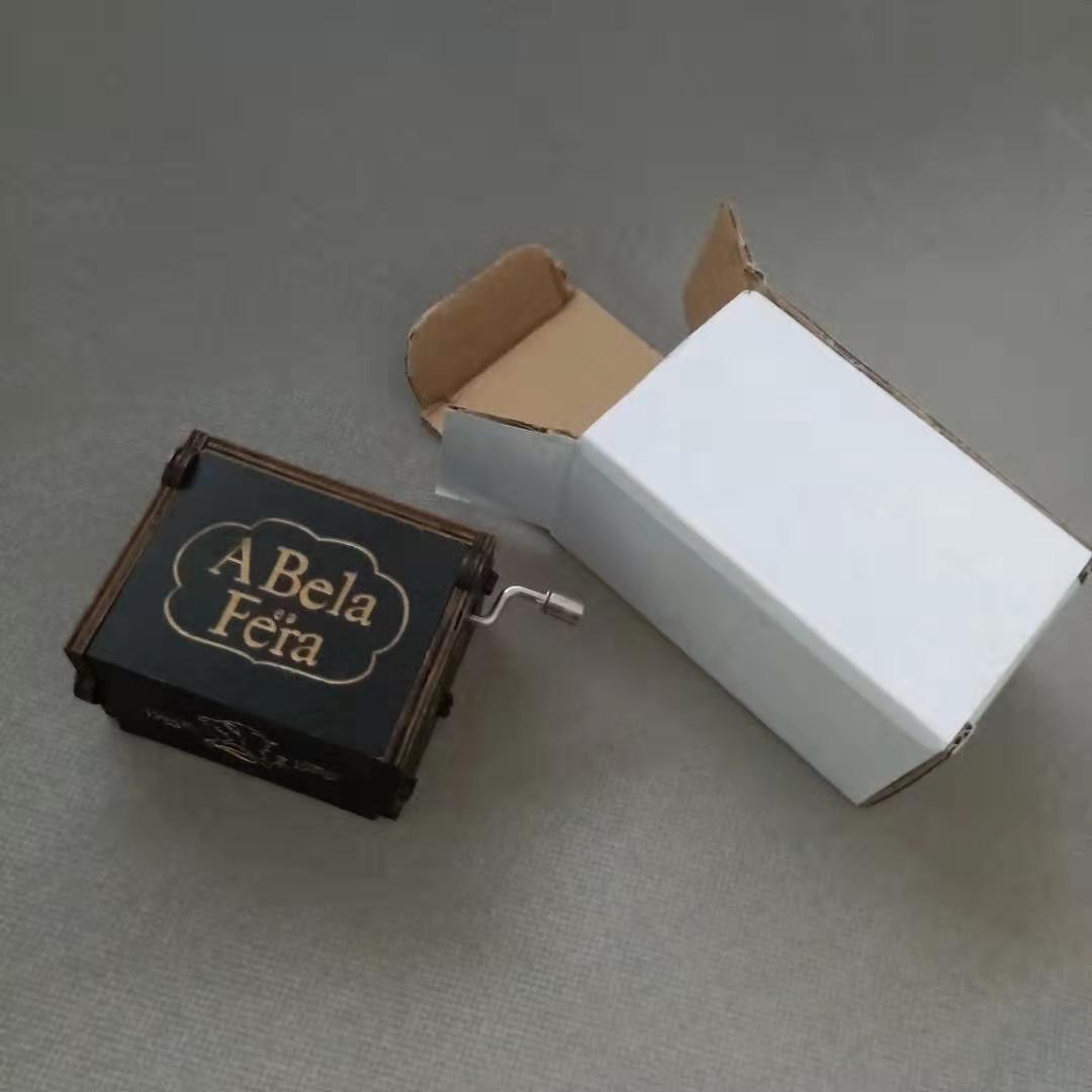Antique Carved Wooden Hand Crank Spirited Away Music Box Christmas Gift Birthday Gift Party Decoration 0 - Tophatter Daily Deals