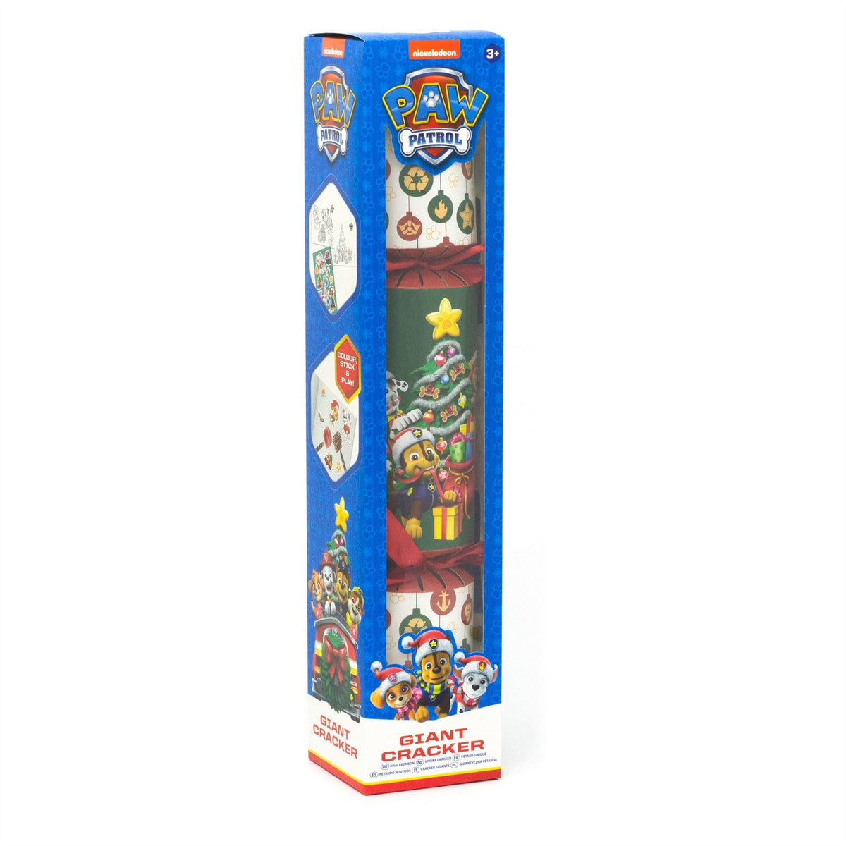 Giant Paw Patrol Christmas Cracker | Children Extra Large Xmas Cracker - 55cm Christmas Cracker - Tophatter Daily Deals