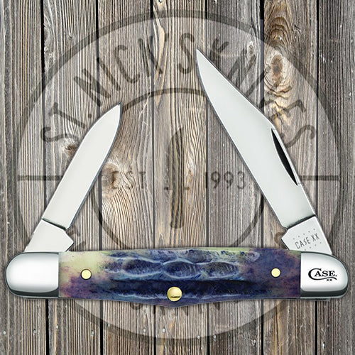 Case Half Whittler - Deep Canyon Jigged Light Purple Bone - 27163 Traditional Knives - Tophatter Daily Deals