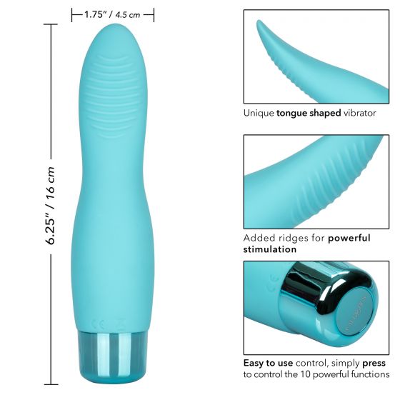 Eden Flicker Vibrator in Teal Vibrator - Tophatter Daily Deals