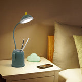 Cactus Pen Holder Table Lamp - USB Rechargeable Desk Light Desk Lamps & Lighting - Tophatter Daily Deals