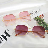 Big frame net red sunglasses 0 - Tophatter Daily Deals