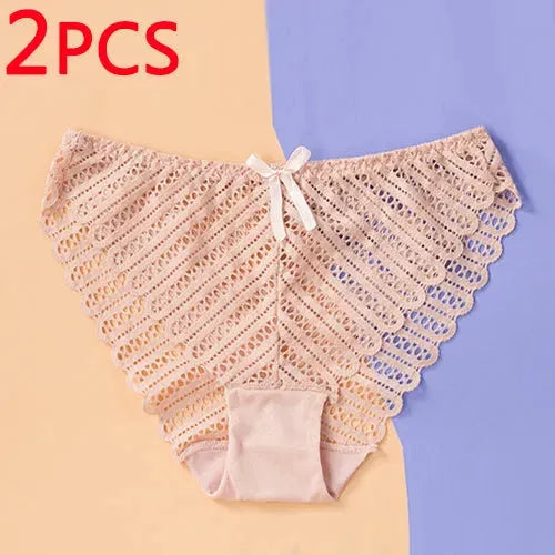 Sexy Lingerie Panties Women's Ladies Panties 2 Items Two skins One size 0 - Tophatter Daily Deals