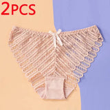 Sexy Lingerie Panties Women's Ladies Panties 2 Items Two skins One size 0 - Tophatter Daily Deals
