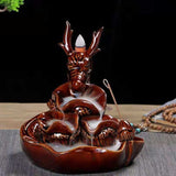 Backflow Incense Burner Creative Leading Furniture Accessories 0 - Tophatter Daily Deals