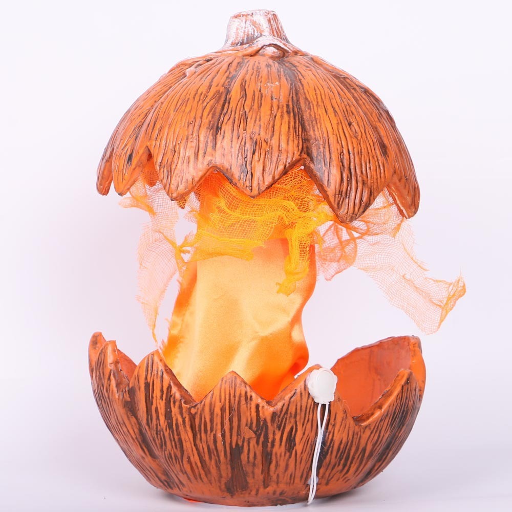 Halloween Pumpkin Decoration With Sound Garden Outdoor 3D Changing Face Moving Picture Frame - Tophatter Daily Deals