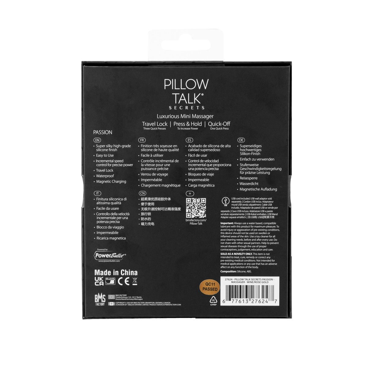 Pillow Talk Secrets Passion Clitoral Vibrator Clitoral Vibrator - Tophatter Daily Deals