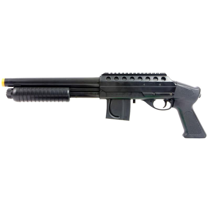 Mossberg 500 FPS-355 Spring Airsoft Pistol Grip Shotgun Bonus 1200 BBs Included Collectible Weapons - Tophatter Daily Deals