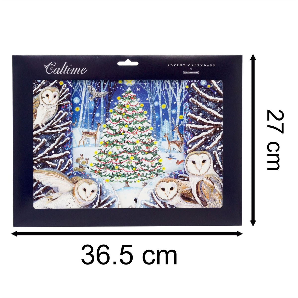 3D Winter Wonderland Christmas Advent Calendar | Animal Picture Advent Calendar Advent Calendar - Tophatter Daily Deals