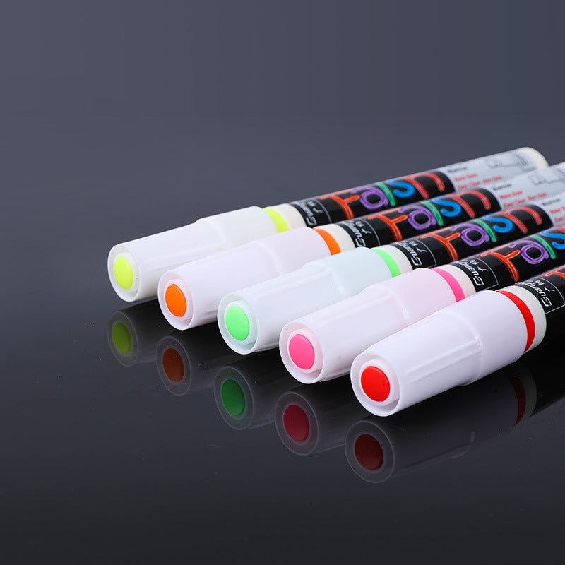 8-color electronic fluorescent plate 6MM highlighter 0 - Tophatter Daily Deals