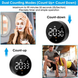 2.79" LED Digital Electronic Countdown Timer Dimmable Mutable Magnetic Clock Kitchen Tools & Gadgets - Tophatter Daily Deals