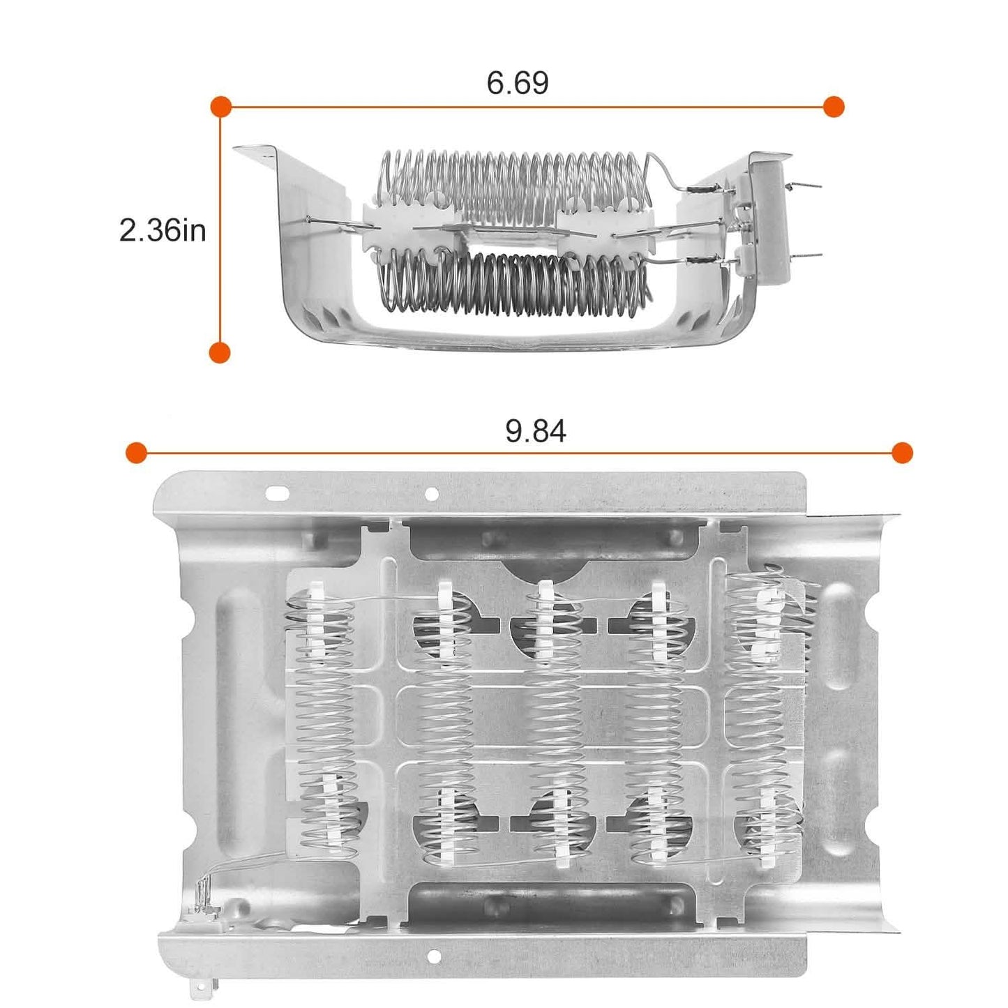279838 Dryer Heating Element Assembly Replacement Part Everything Else - Tophatter Daily Deals