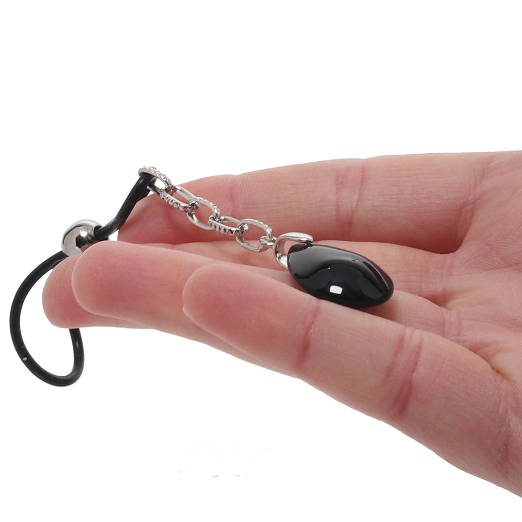 nipple play Non-Piercing Nipple Jewelry in Onyx - Tophatter's Adult Products Bondage and Fetish > Nipple Stimulators & Clamps - Tophatter Daily Deals