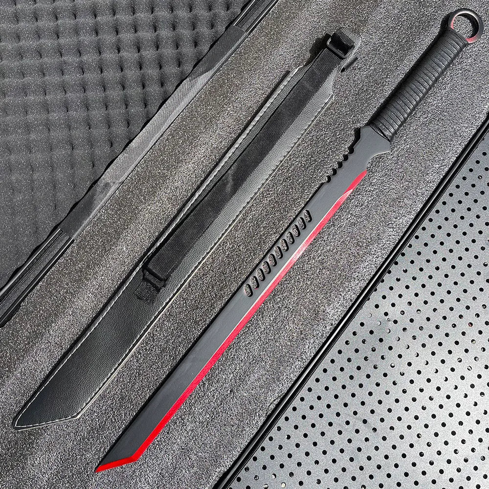 27'' Ninja Sword TANTO BLADE Machete FullTang - Tophatter Daily Deals