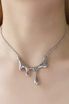 Fashion Lobster Clasp Necklace Silver One Size Necklaces - Tophatter Daily Deals