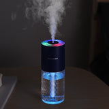 Aromatherapy Essential Oil Wireless Rechargeable Car Humidifier Dark sea blue USB 0 - Tophatter Daily Deals