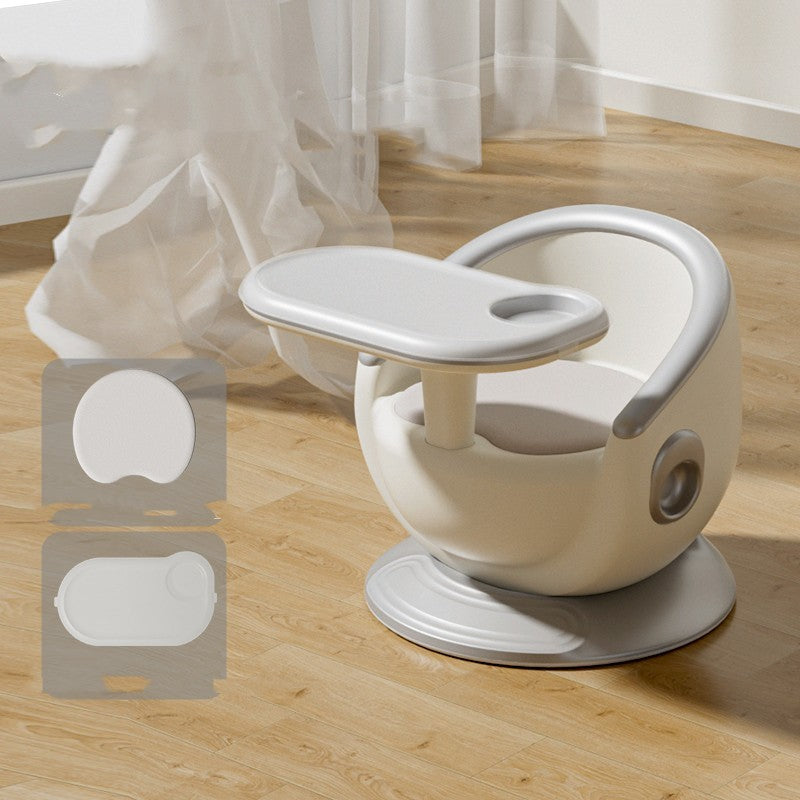 Baby Dining Chair Stool Children's Chair Back Seat Baby Dining Table Chair Silver 7 Style 0 - Tophatter Daily Deals