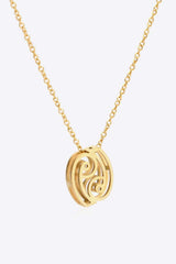 18K Gold Plated Constellation Pendant Necklace Cancer One Size Necklaces - Tophatter Daily Deals