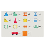 Building Block Toys Early Education Educational Toys Color windows 82pcs 0 - Tophatter Daily Deals