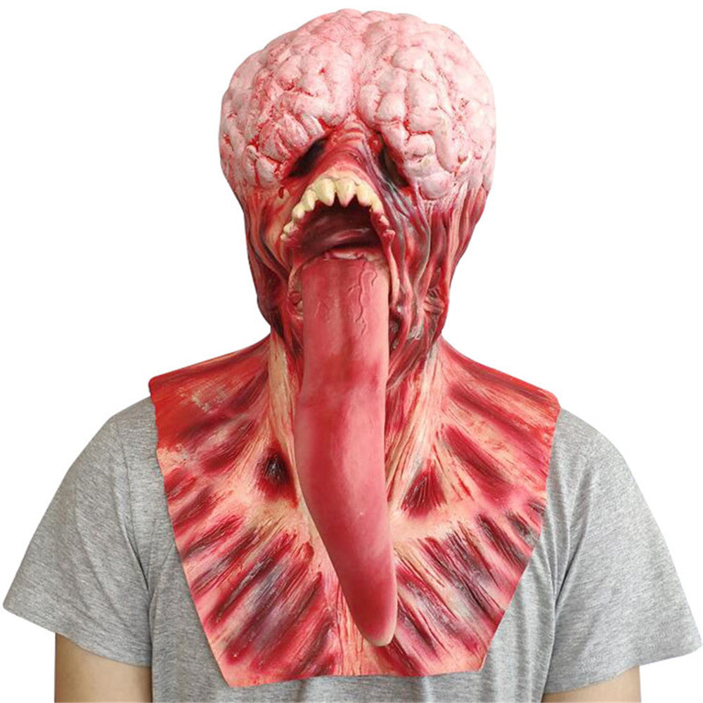 Halloween Mask Latex Faceless Rotten Face Cosplay Fall 2025 3D Changing Face Moving Picture Frame - Tophatter Daily Deals