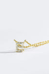 A To F Zircon 925 Sterling Silver Necklace Necklaces - Tophatter Daily Deals